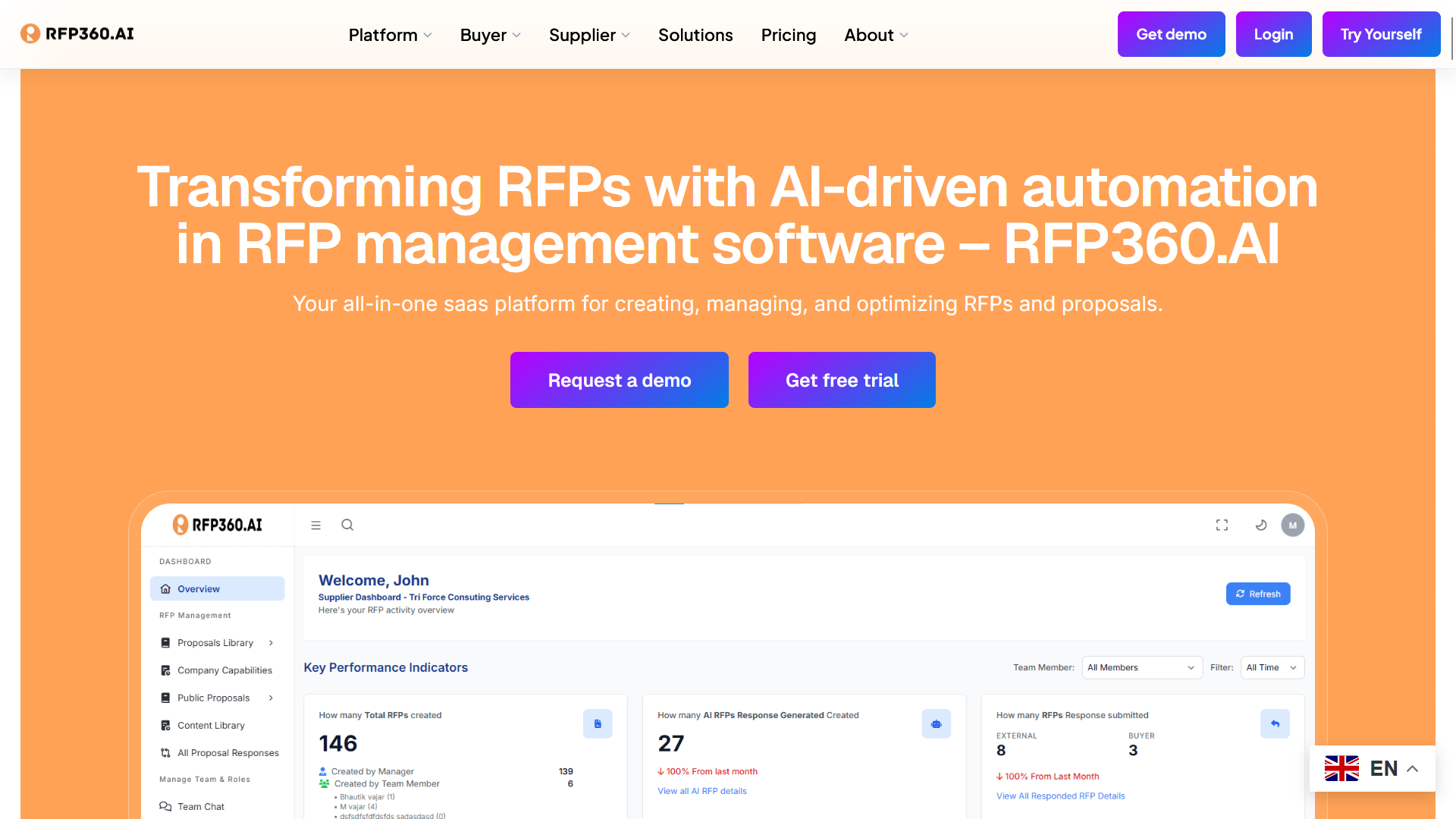 GRANTS360.ai Platform Interface